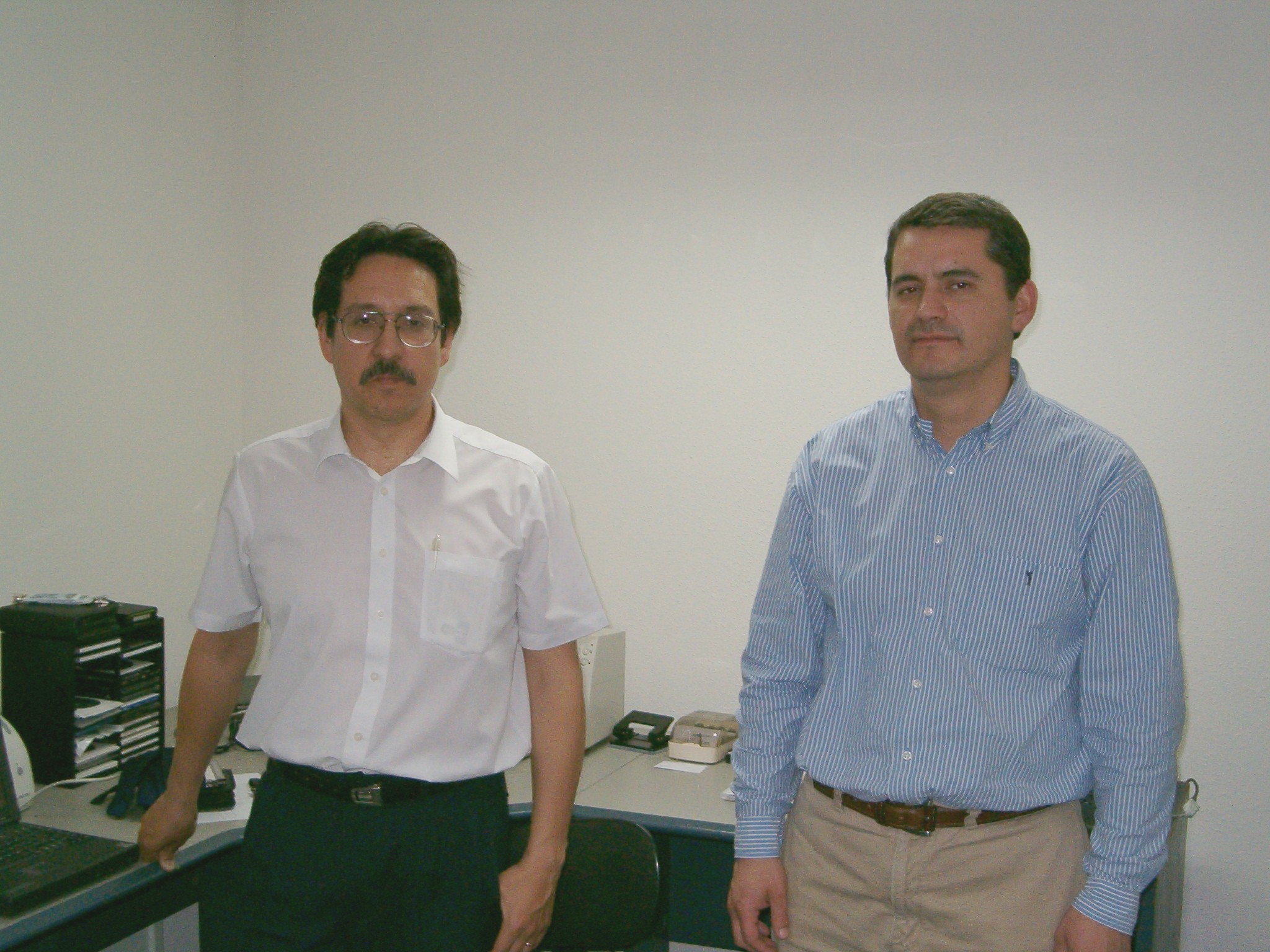 Fundadores de Conytec Carlos Caro y Luis Cartes